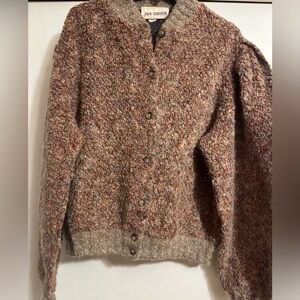 Vtg Jack Winter Textured Sweater Sz L Women